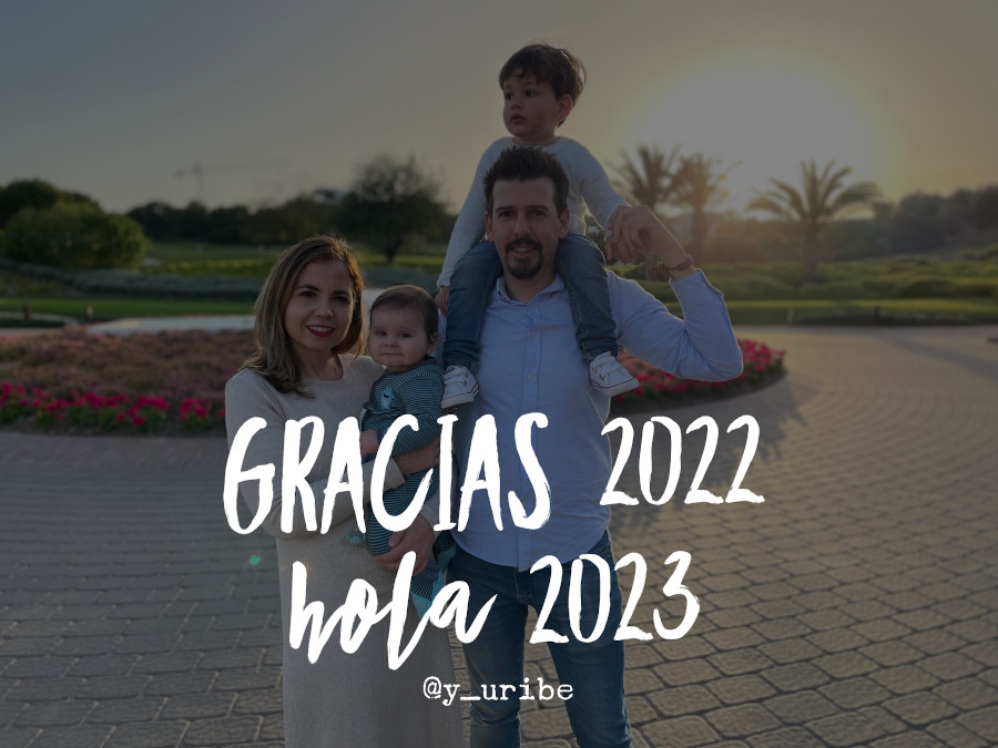 GRACIAS 2022 hola 2023